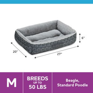 Life Lounger Dog Bed, Medium, Black 27