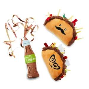 Cat Toy - Kitty-Cola & Taco Combo Pack with Catnip