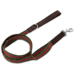 Life Reflective Dog Leash, Olive, 6 ft